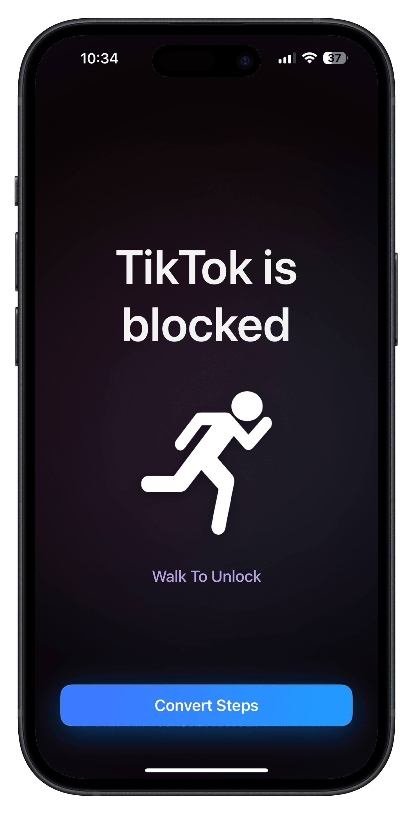 Steptime blocking TikTok
